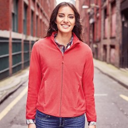 Plain Micro Fleece Jacket Ladies Russell 190 GSM